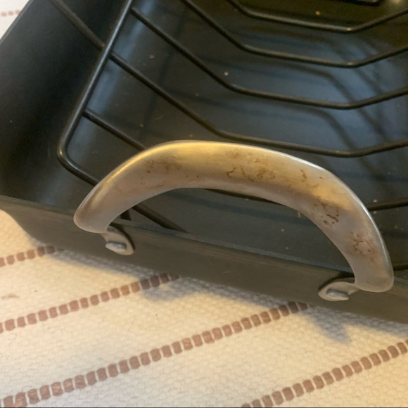 Crate & Barrel Calphalon Non Stick Roasting Pan - Perfect Condition 🍳 - Picture 3 of 14